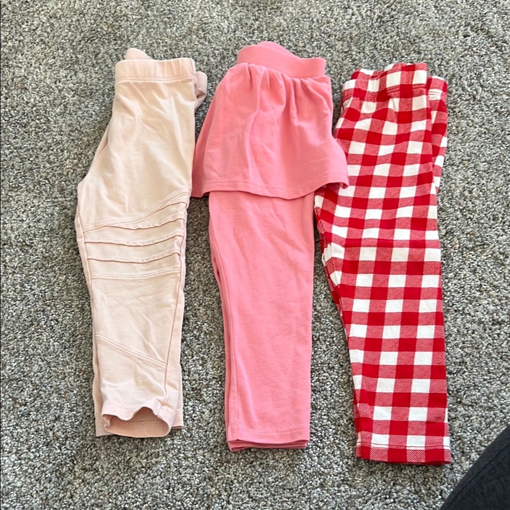 Tucker and Tate Nordstrom toddler leggings bundle 24 months